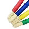 4pcs Kids Paint Brushes Jumbo Children's Artist Bristle Paint Brushes Washable Chubby Toddler Tempera Brushes for Kids Painting 3