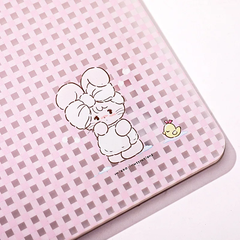 Mikko A4 Plate Clamp Cartoon Student Kawai Folder-Creative Writing Pad & Drawing Fixture for School, Office, and Kids-Origin