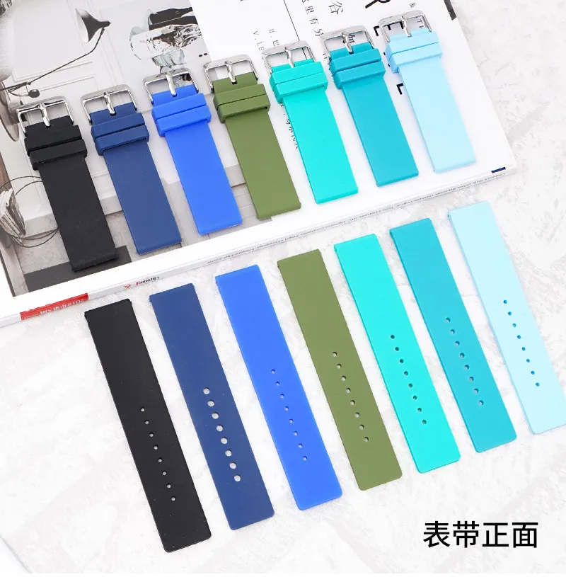 Silicone Sport Waterproof Replacement Watch Band Strap