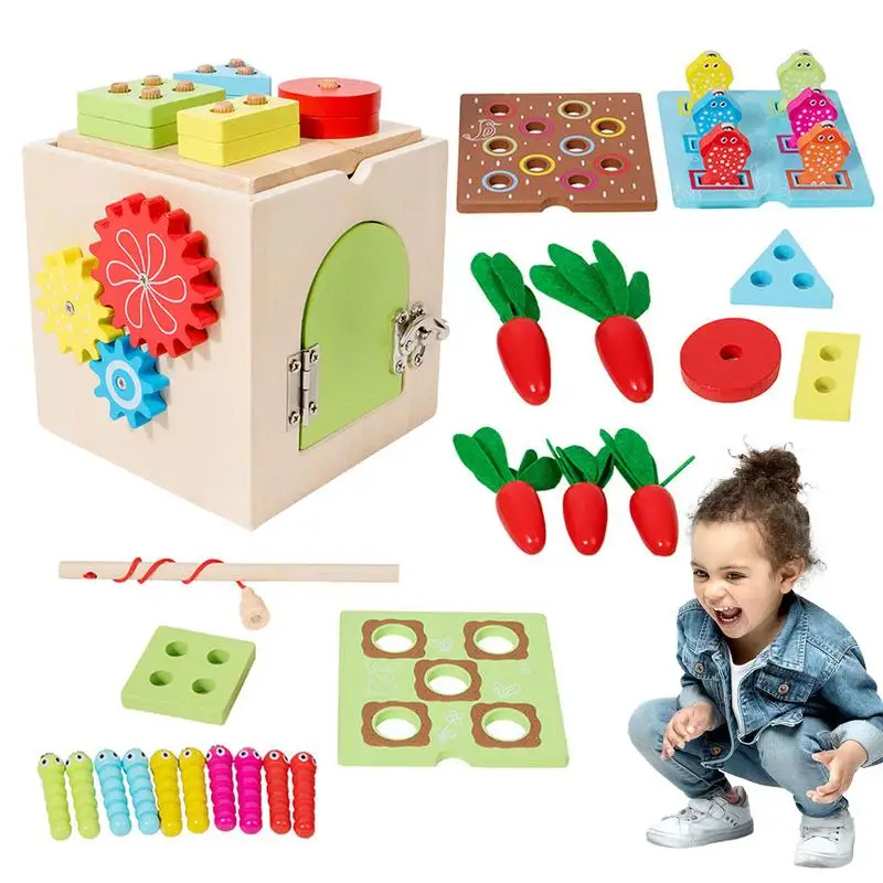 

Монтессори занятые игрушки творческая доска занятая коробка игрушка для девочек детские развивающие игрушки для девочек мальчиков детей подростков и детей