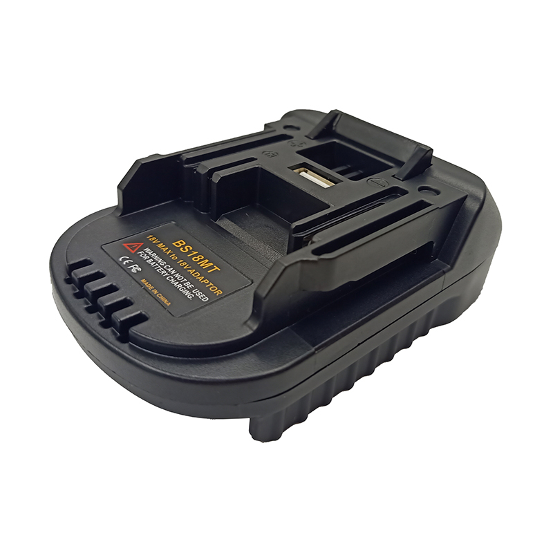 BS18MT Li-ion Battery Adapter Converter USB Power Bank For Bosch BAT618 BAT619G BAT620 For Makita 18V Lithium Tool BL1830