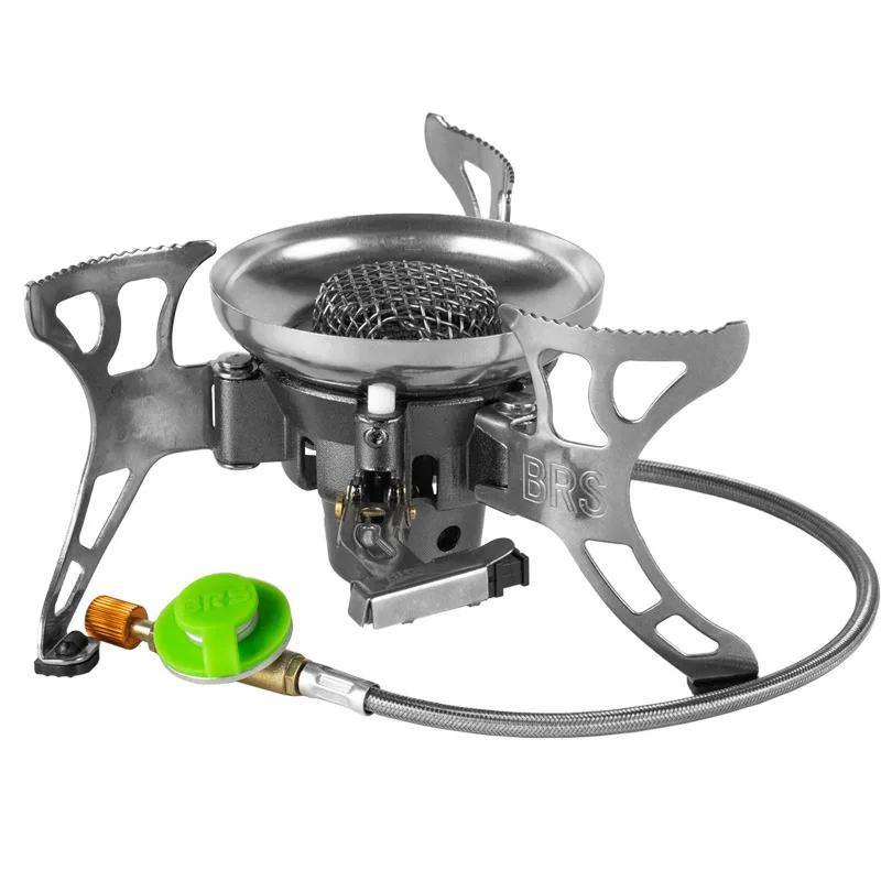 BRS 15 Multi tool Windproof Split Type Gas Stove Tea Making Stov Mini Stove Glamping Camping