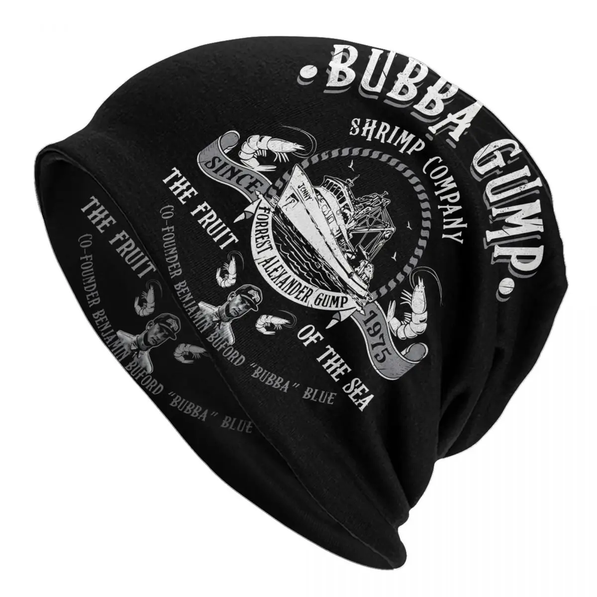 Bubba Gump Shrimp Co Classic Outdoor Beanie Caps Skullies Berretti Berretti Da Sci Bonnet Homme Hats