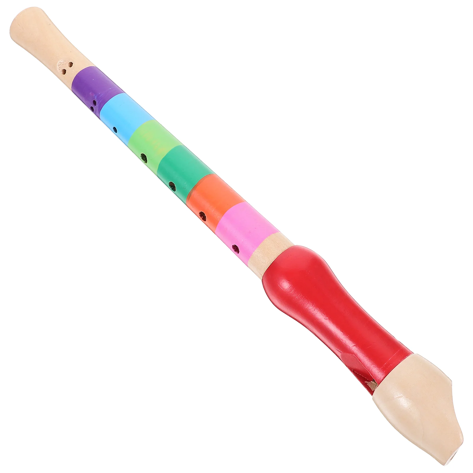 

Hole Wood Soprano Descant Recorder Flutes Music Playing Wind Instruments Flutes Instrument Musical C Key Wooden(Color random)