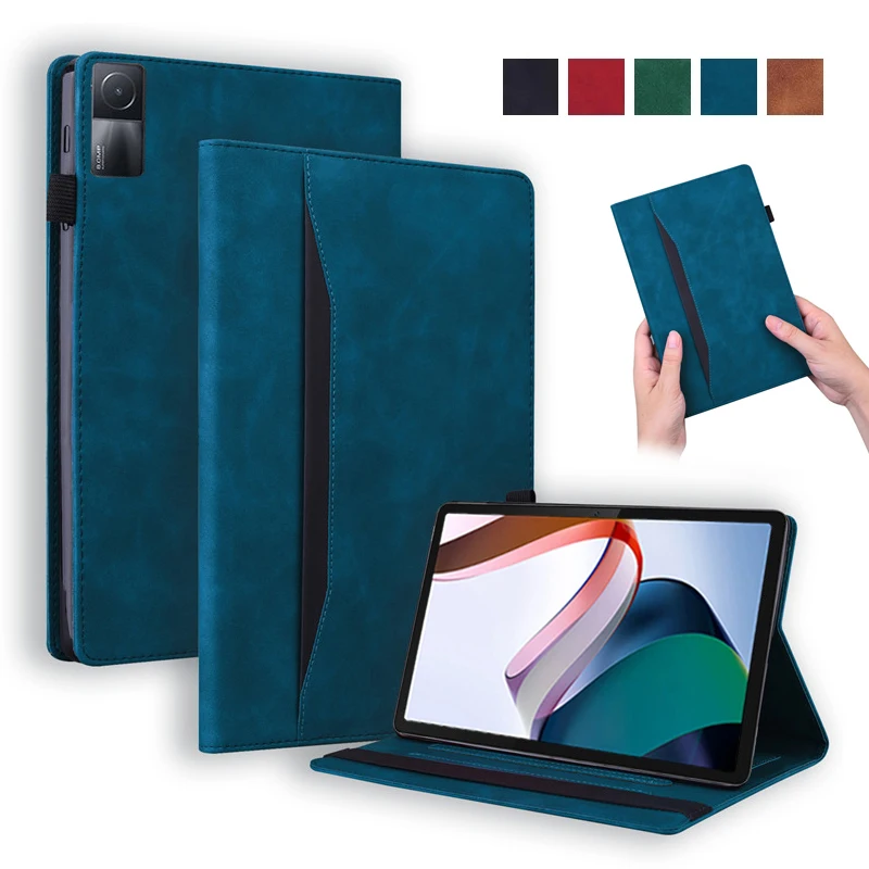 Couro Flip Tablet Capa Case de Luxo para Xiaomi Redmi Pad se 10.61 pu