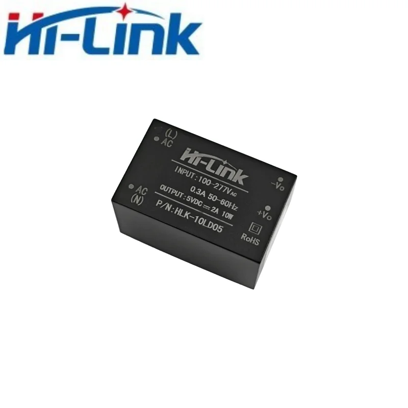 하이링크 HLK-10LD05/12 10W AC-DC 전원 모듈 85-305V 입력 3.3V/5V/9V/12V/15V/24V 출력 3000V 절연 IP65 초소형 전원