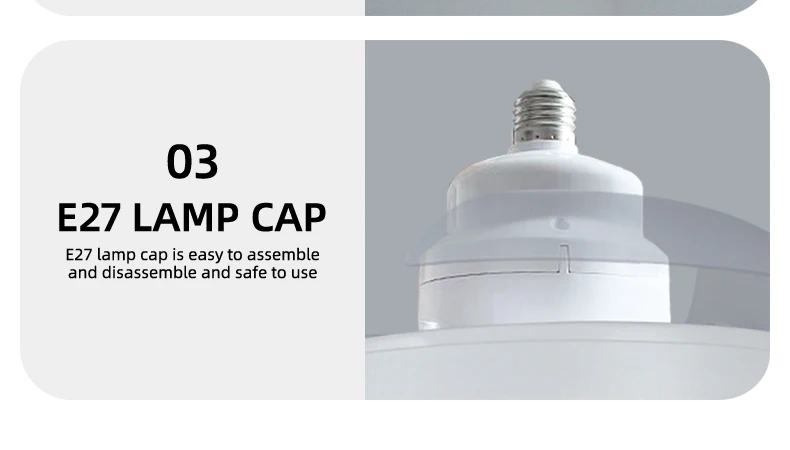 16-Zoll-Deckenventilator mit LED-Licht und Fernbedienung, 3 cct, moderner, leiser Deckenventilator für Schlafzimmer/Esszimmer, E27-Lampensockel – Detail 11