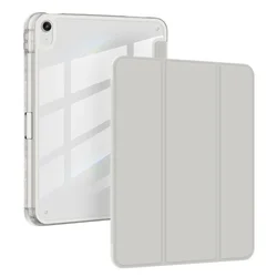 Clear Hard Protective Tablet Case with Stand Feature for Air 2024 2025 13inch (GRAY)