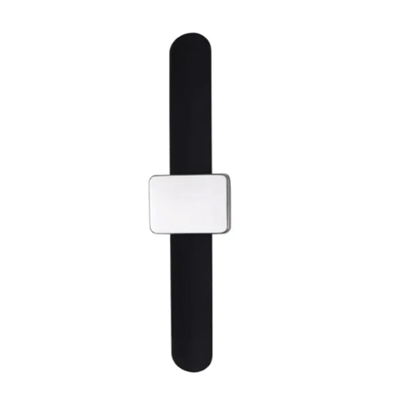 Magnetische Pols Naaien Pinkussen, Magnetische Pin Houder met Polsband voor Naaien Siliconen Zwart en Roze Polsband