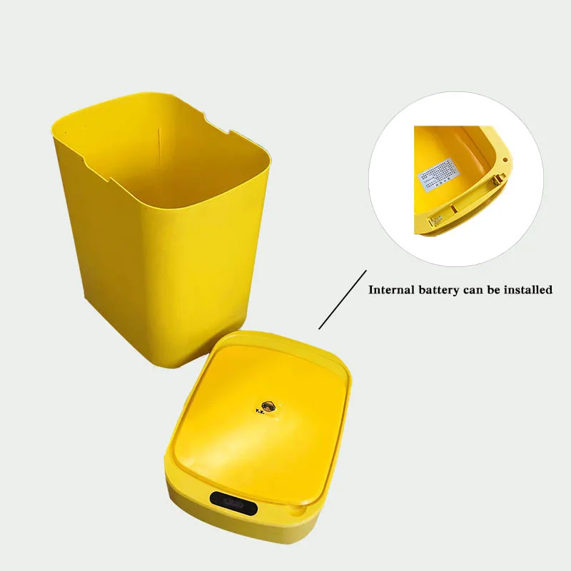 New Automatic Bag-drawing Trash Bin Household Flip Paper Basket Kitchen Trash  Can Bathroom Living Room Simple - Waste Bins - AliExpress