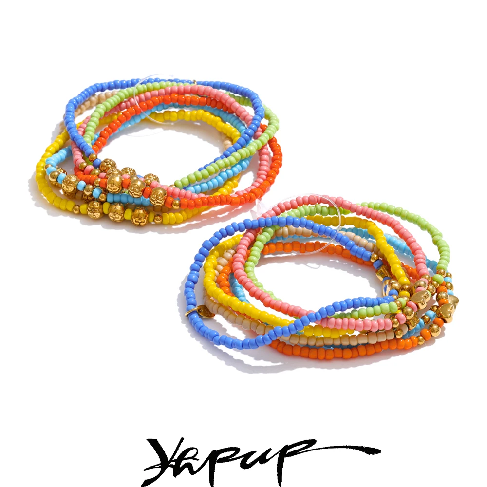 Yhpup Bracelet Bangle for Women Popular Fashion Handmade Jewelry Gift