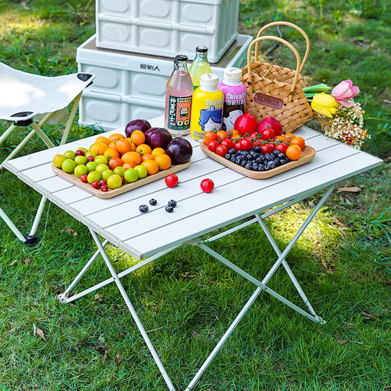 Folding Coffee Desk Camping Table Fishing Chairs Restaurant Outdoor Table Console Camper Tableware Mesas De Jantar Furniture