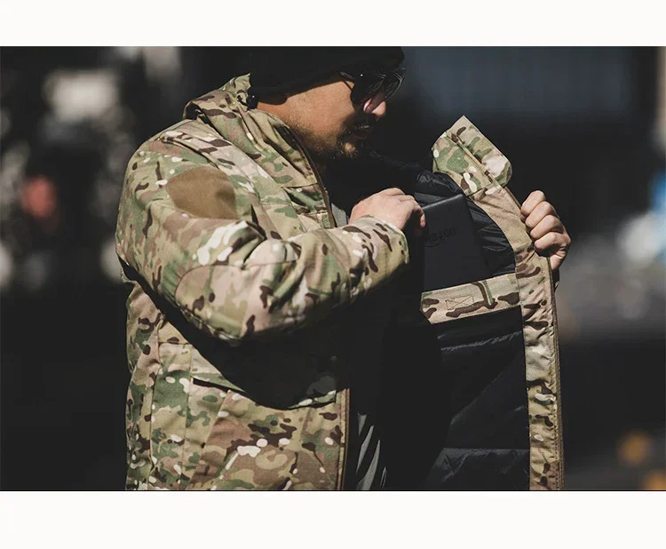 M65 Tactical Jacket Winter Parka Camouflage Coat Hiking Hunting Clothing Multicam Warm Outdoor Airsoft Outwear Windcheater