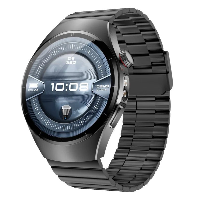 Sk45 pro relógio inteligente tela grande bt chamando monitor de saúde forte luz led lanterna masculino esportes ao ar livre fitness smartwatch
