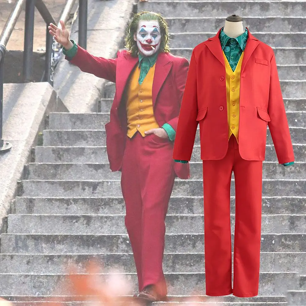 Joker: Joaquin Phoenix | Uniform Cosplay Costume Set 24 Joker Joaquin Phoenix Cosplay Costume