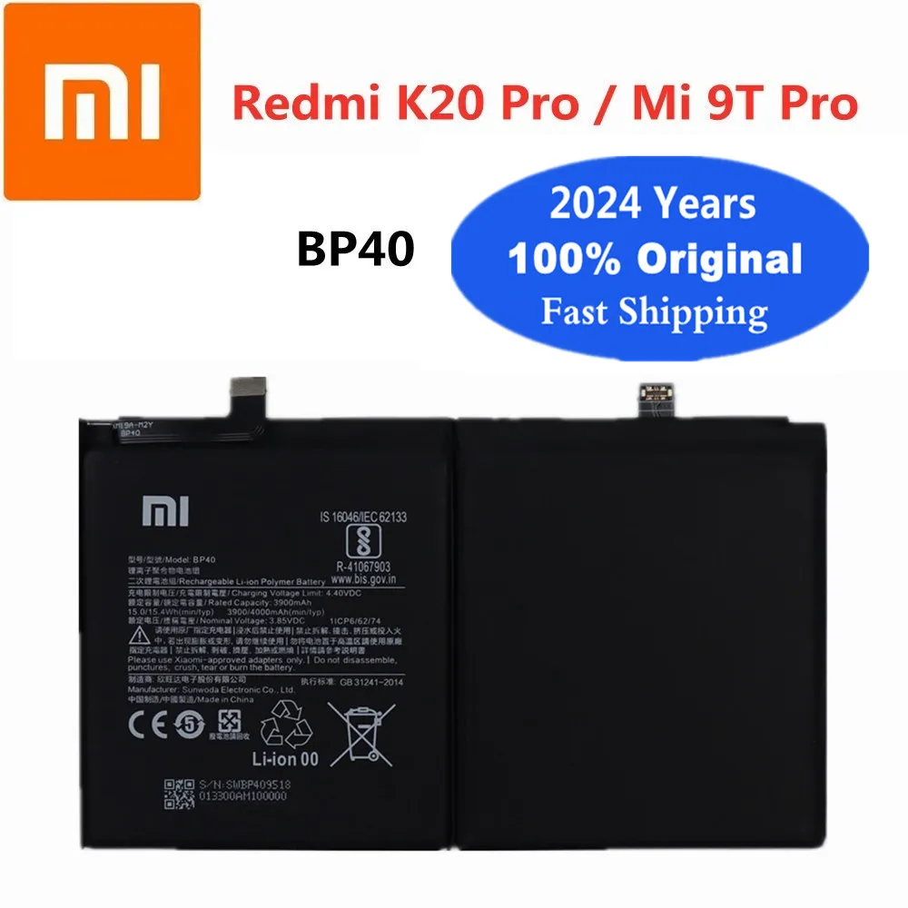E-YIIVIIL Batería De Repuesto BP41 Para Redmi K20 Pro Premium Mi 9T Pro Con Herramienta De Reparación