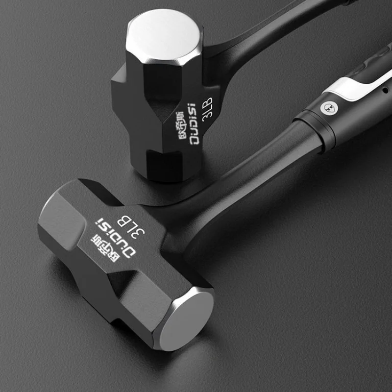 Z50 2LB-3LB Sledge Hammer Heavy Duty One-Piece Forged Steel Brick Drilling Crack Hammers Building Construction Engineer Hammer