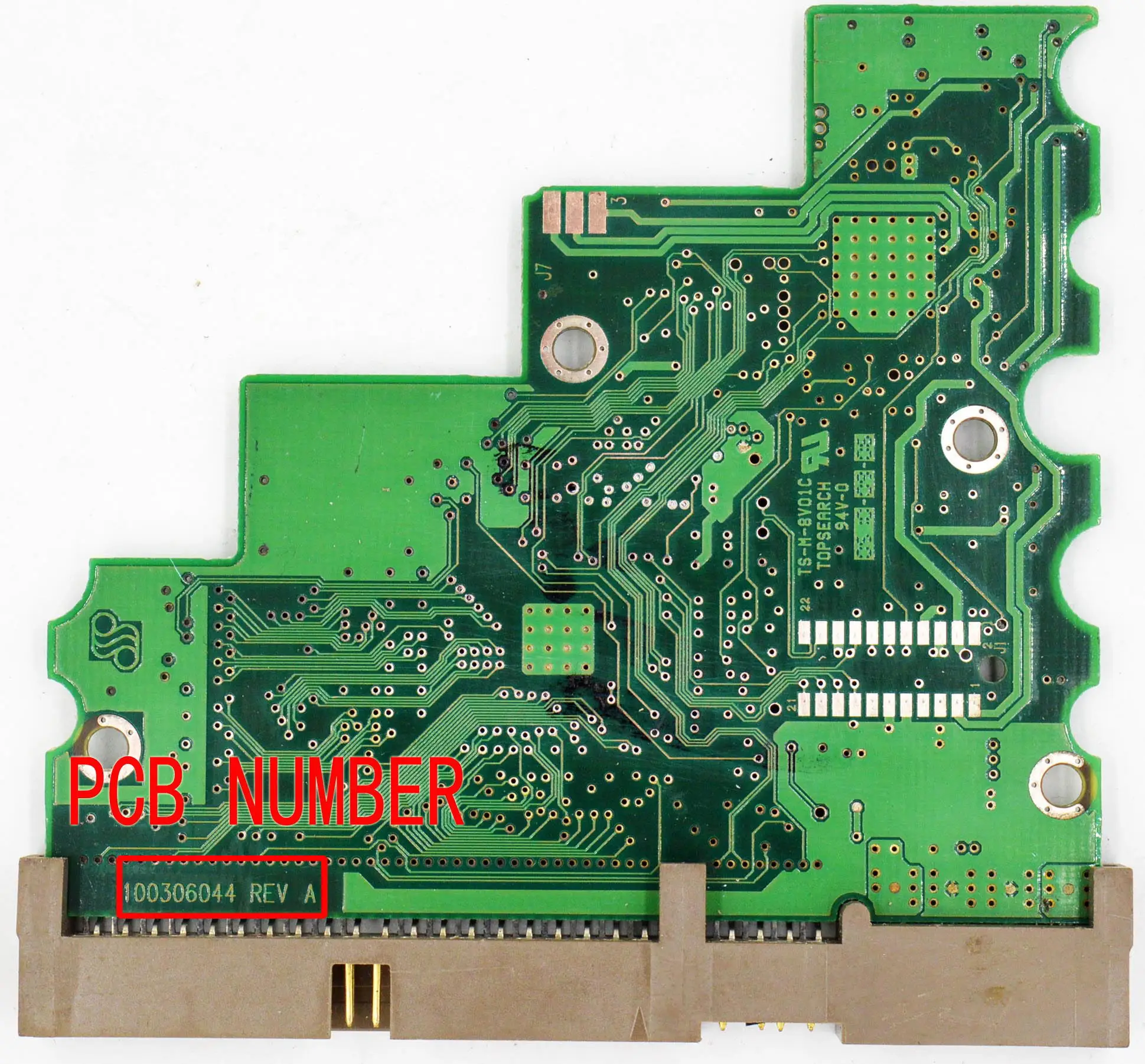 ST380011A HDD PCB Seagate 100306044 REV A 100319396-74 / 100282776