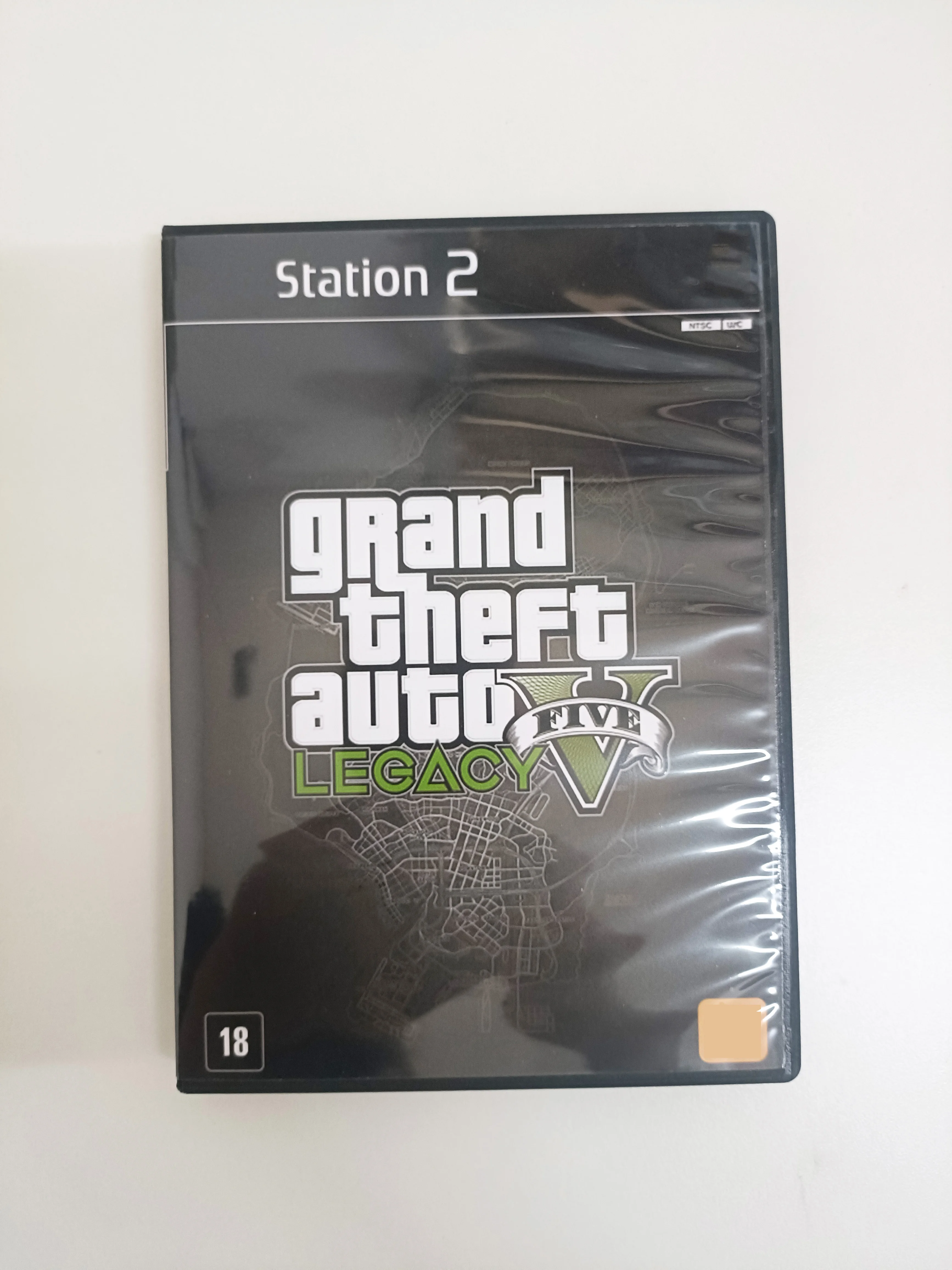 

PS2 GTA5 With Manual Copy Disc Game Unlock Console Station 2 Retro Optical Driver Retro Video Game Machine Parts