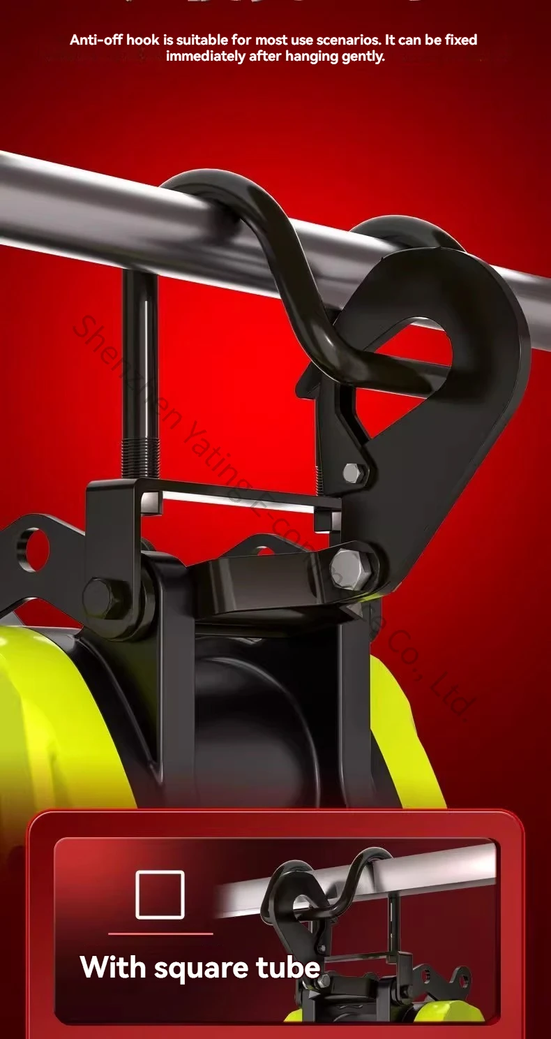 New 300kg 30m Electric Hoist 220v Adjustable Speed Crane Hoisting Equipment Lift