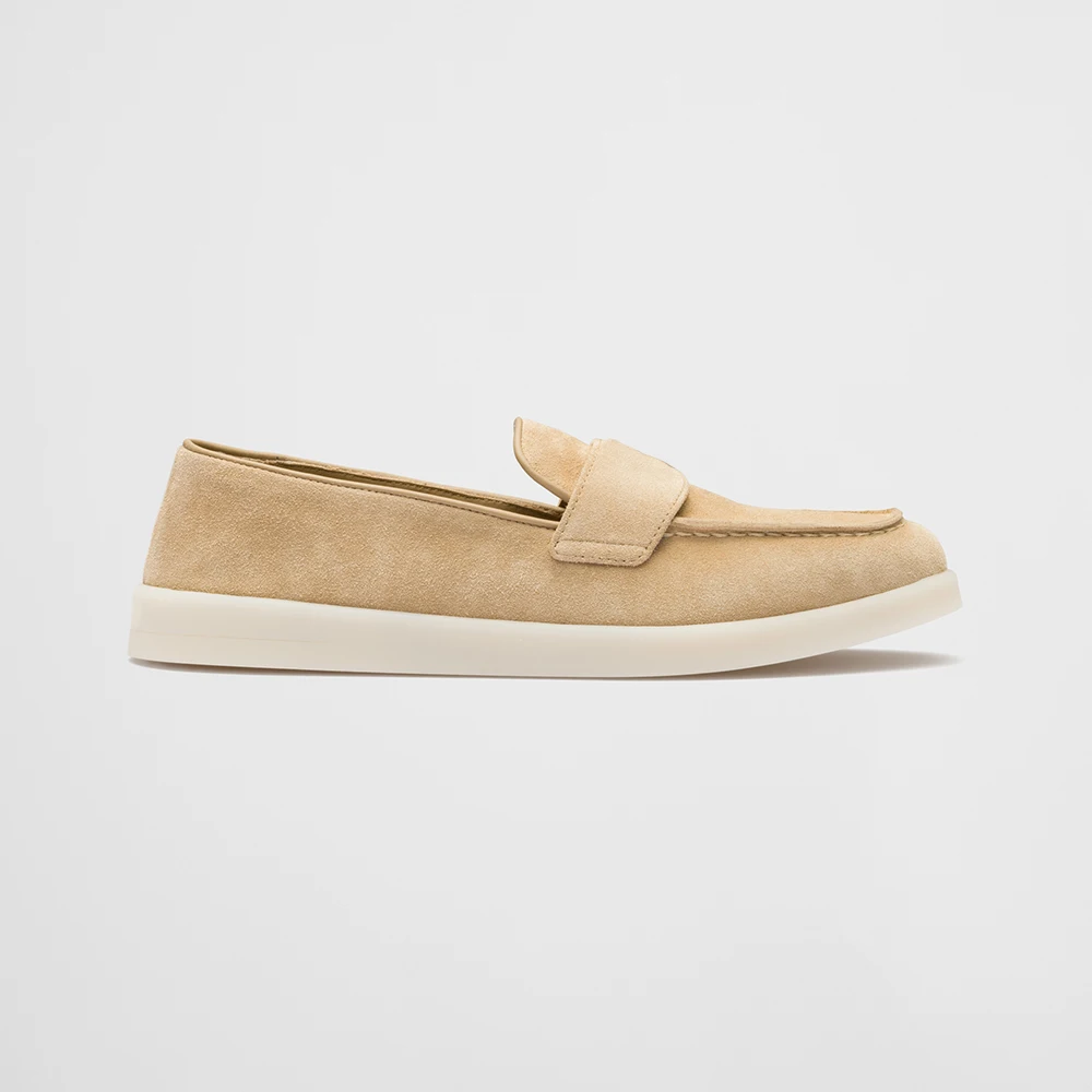 

Taupe Suede Louboutins Shoes #MS0108