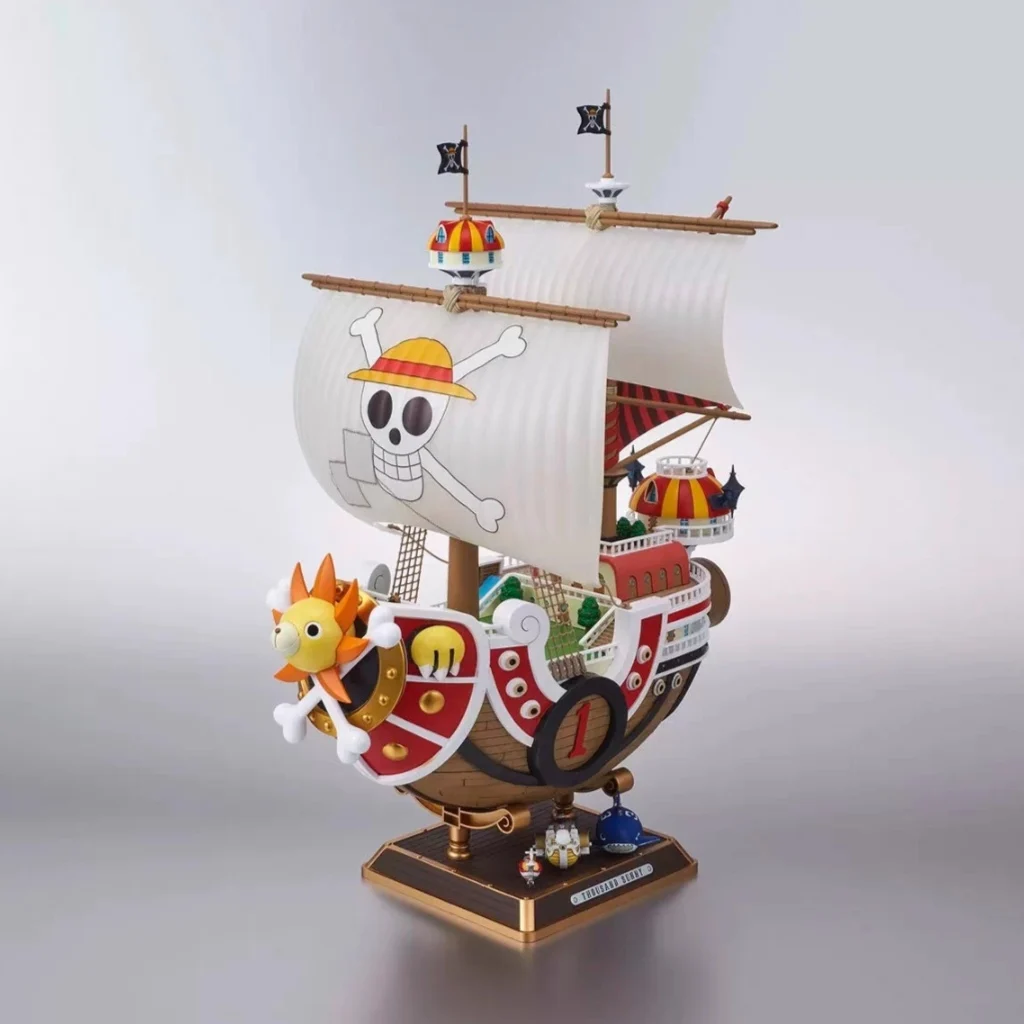 Bandai One Piece GOING MERRY Pirate Ship Golden Meri Merley Luffy  Assembling Action Figurals Brinquedos Model - AliExpress