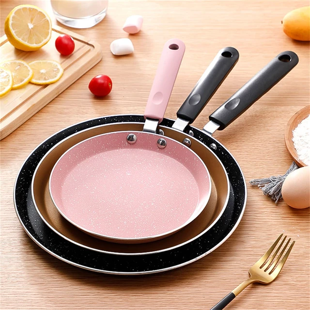 Crepe Maker Frying Pan Non-stick Coating Aluminum Alloy Crepe Pan Tamago Pan