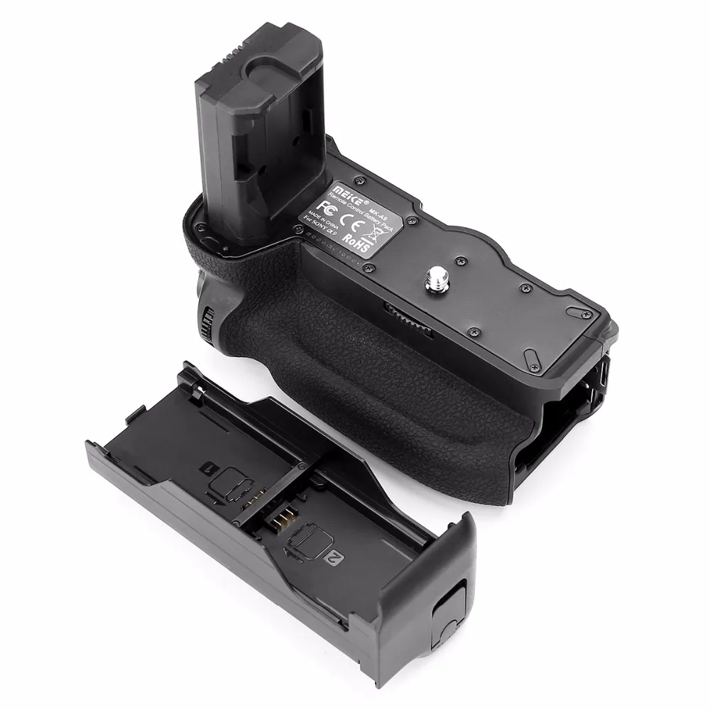 Meike MK-A9 Pro Vertical Battery Grip with 2.4G Remote Controller for Sony A9 A7RIII A7R3 A7III Cameras /Replace as VG-C3EM