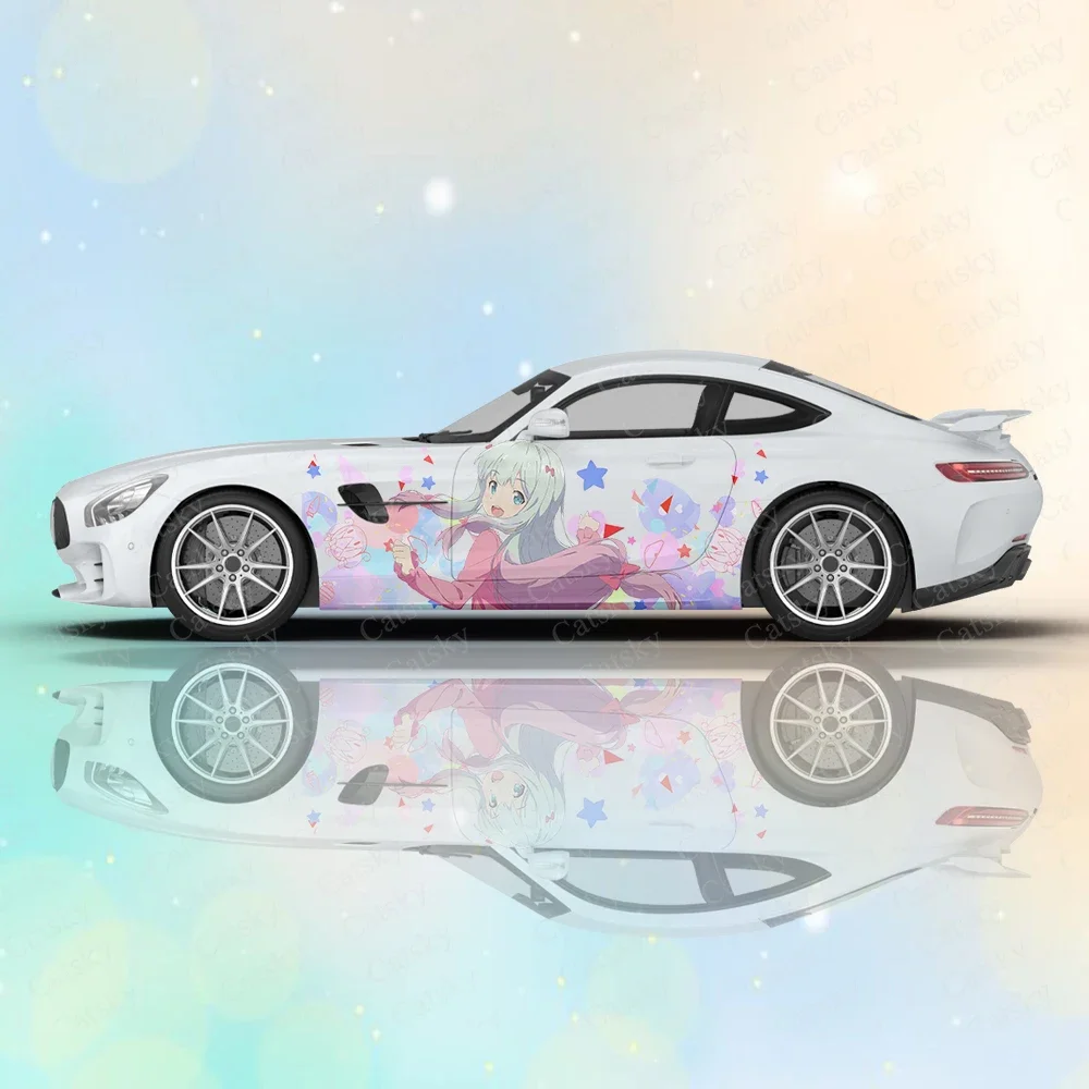 

Sagiri Izumi Anime Eromanga Sensei Car Body Stickers Anime Itasha Car Side Decal Sticker Car Body Sticker