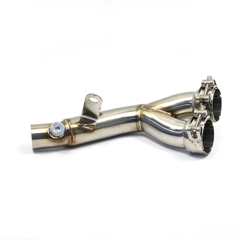 

high quality motorcycle modified exhaust R6 link pipe stainless steel