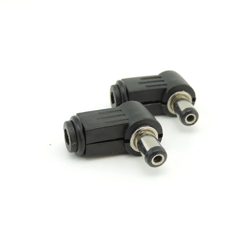 5.5MM * 2.5MM / 2.1MM DC male female Power Plug Jack Socket Adapter straight / Right angle 90 Degree Connector 5.5*2.5MM 5521