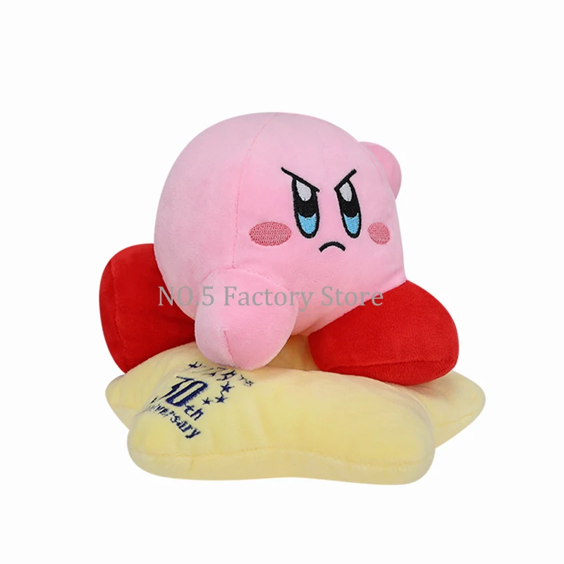 New Kawaii Games Star Kirby Stuffed Peluche 30th Anniversary Pentagram Kirby Anime Plush Toys Christmas Gifts for Children