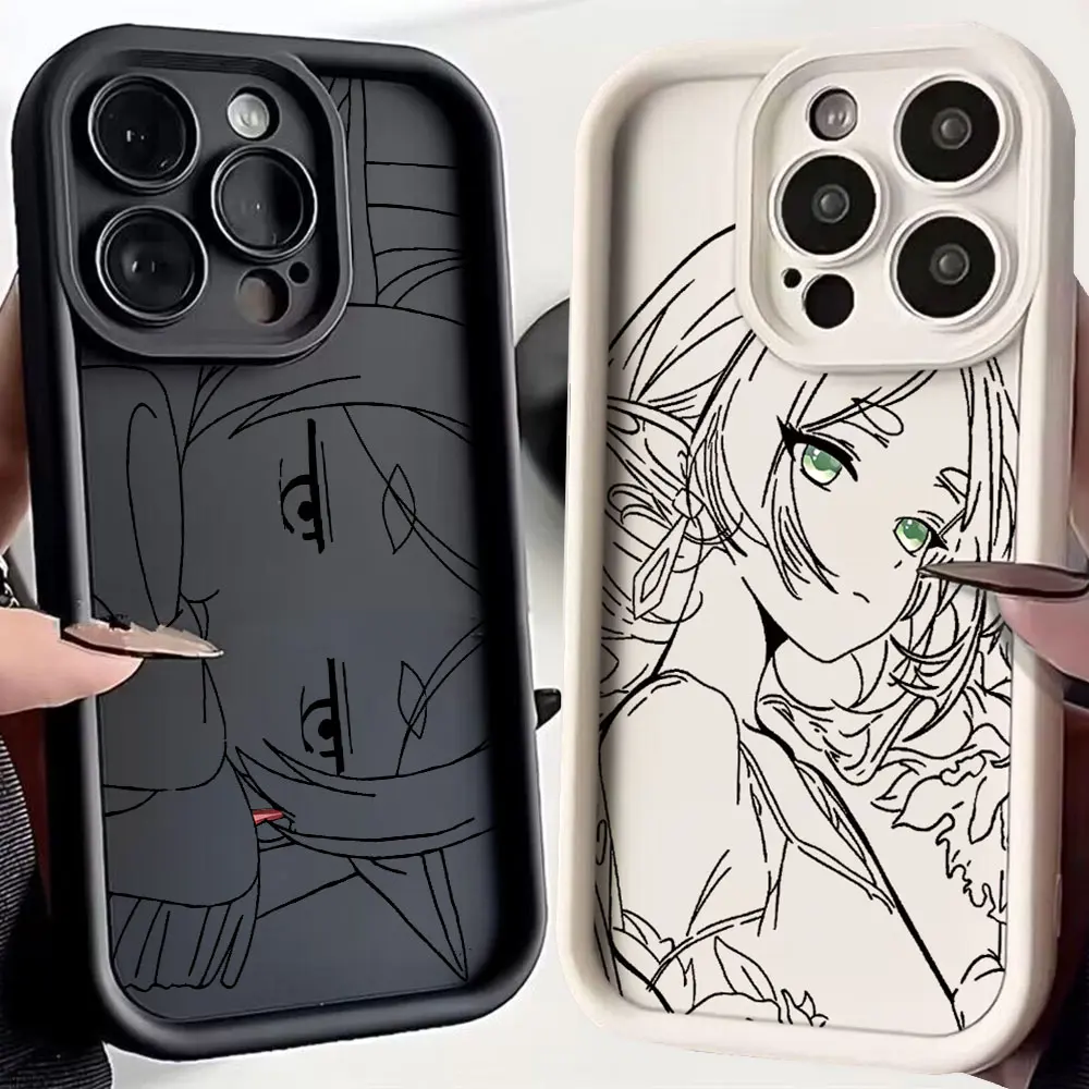 Hot Japan Comics Design Soft TPU Phone Case - Stylish Protective Back Cover