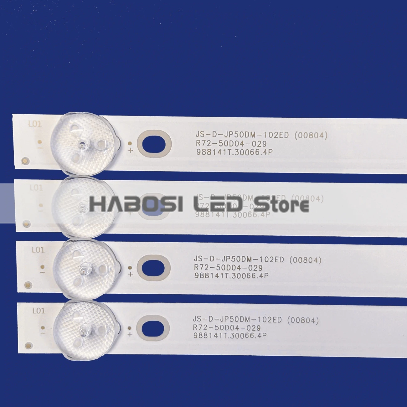 New 4pcs/Kit LED SN50LEDJ203 AXEN AX50LEDJ203 JS D JP50DM 102ED 00711 00804 R72 50D04 029 988141T.30066.4P 988141T.3030 30066.4P 3