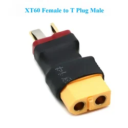 XT60 to Deans Adapter for RC LiPo Battery Connector (XT60 - F to T - M)