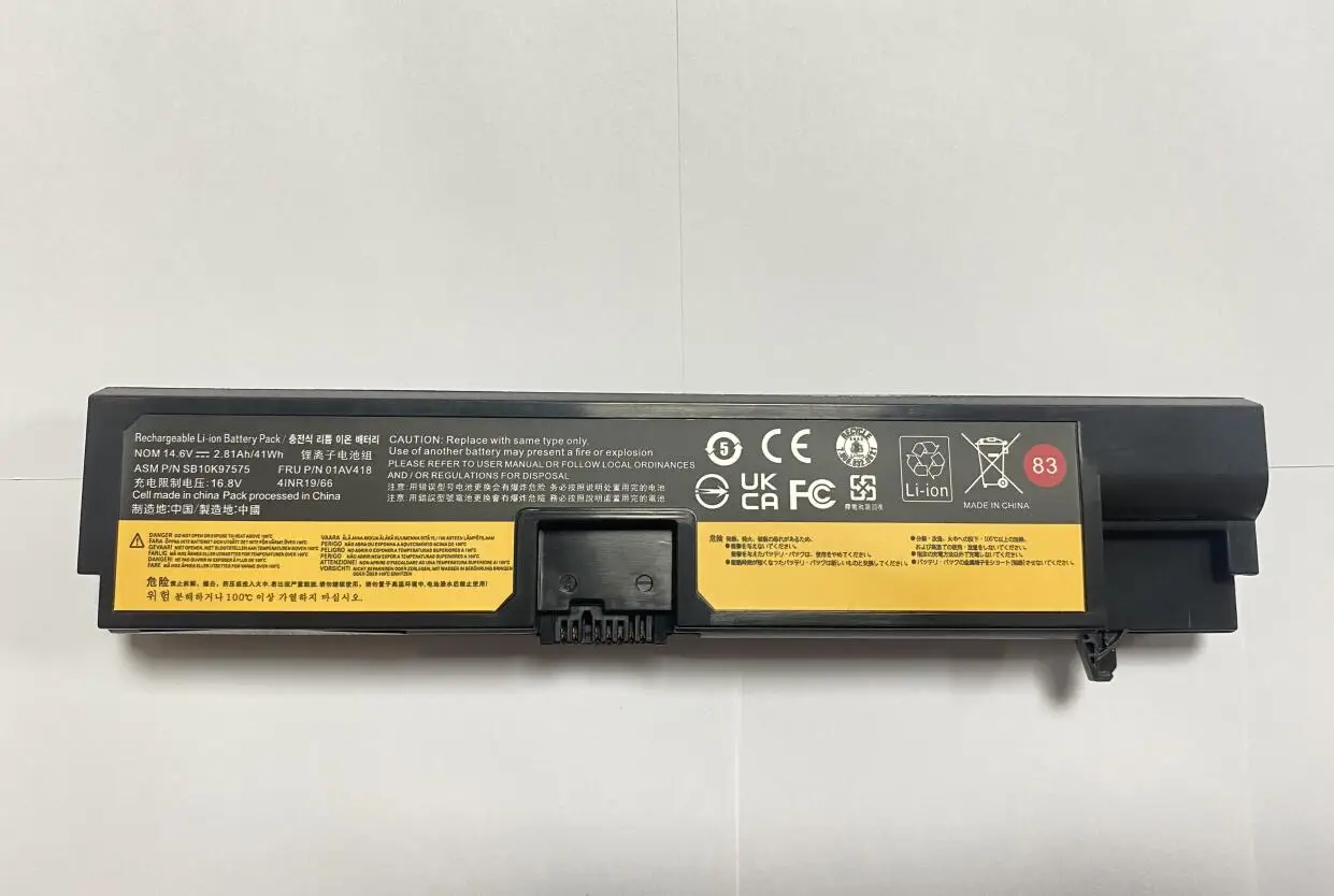 ノートパソコン 交換バッテリー　型号 SB10K97581 QISONG ノートパソコン 交換バッテリー Lenovo ThinkPad