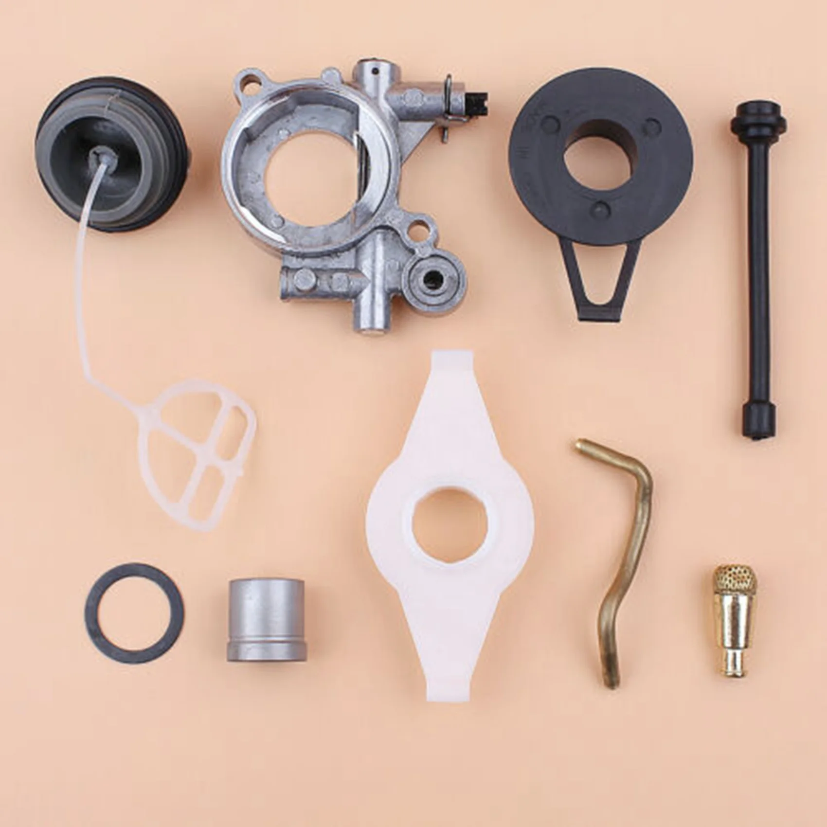 Oil Pump Line Worm Gear Kit for Husqvarna 372Xp 365 371 385 390 362 570 575 576