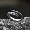 Fashion Men Rings Retro Colour Stainless Steel Vintage Octopus Style Irregular Pattern Trendy Accessories For Man Women Gift 5