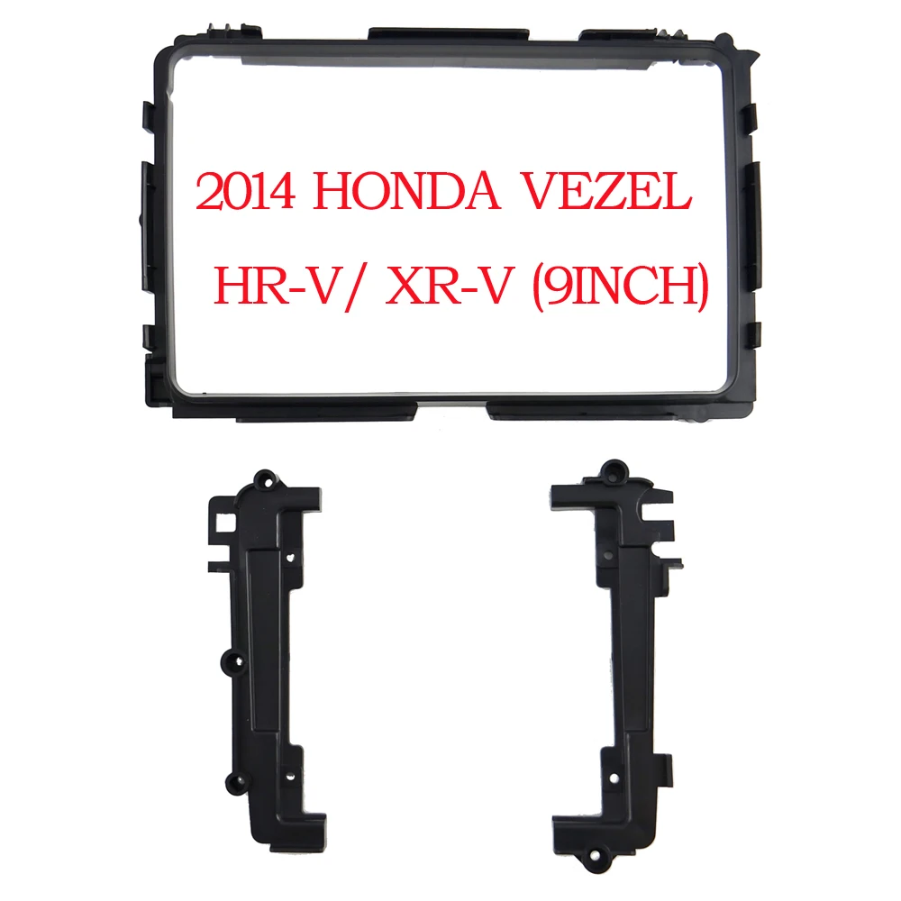 

9Iches 2 Din Android MP5 Fascia Автомобильная рамка DVD аудио адаптер приборная доска для Honda VEZEL Φ 2014 + стерео