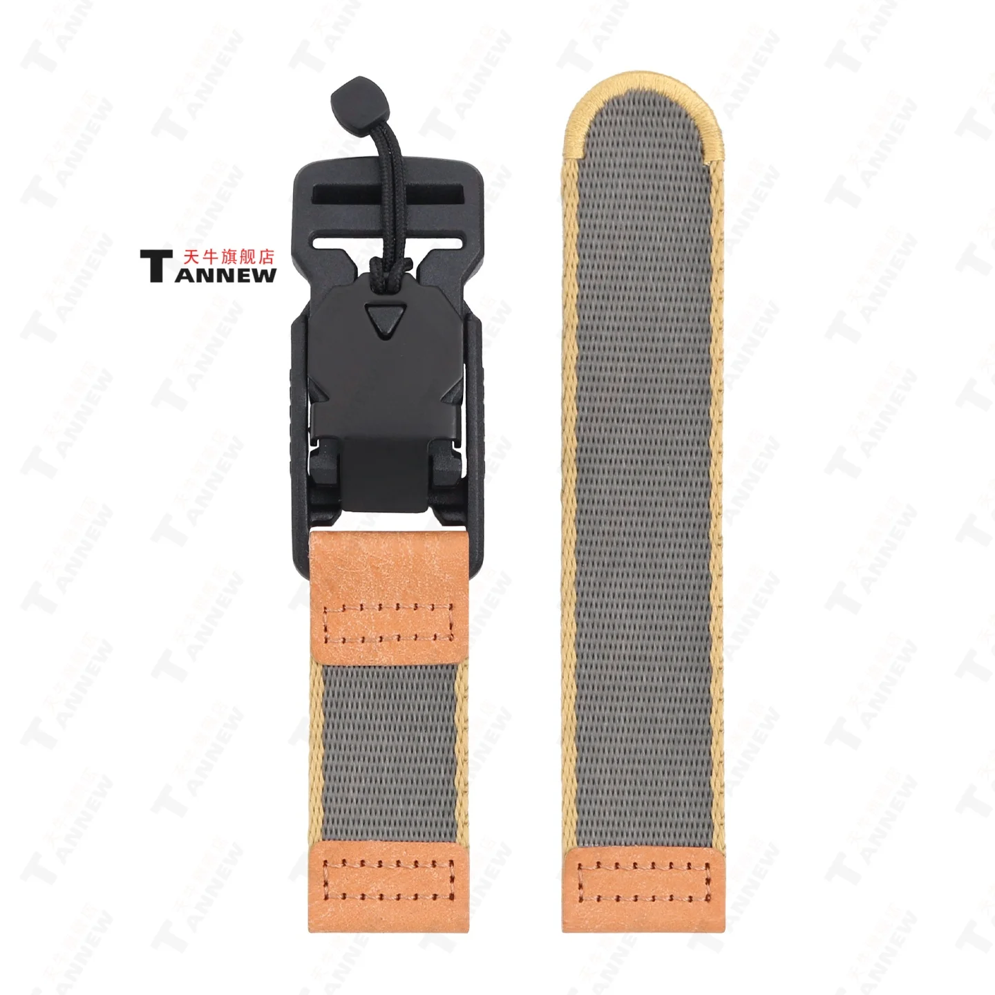Waterproof Woven Nylon Sport Watch Strap – Lightweight and Durable Replacement Band