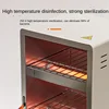 Infrared high temperature disinfection cabinet Nail disinfection box Small vertical disinfection tool Stainless steel timing 3