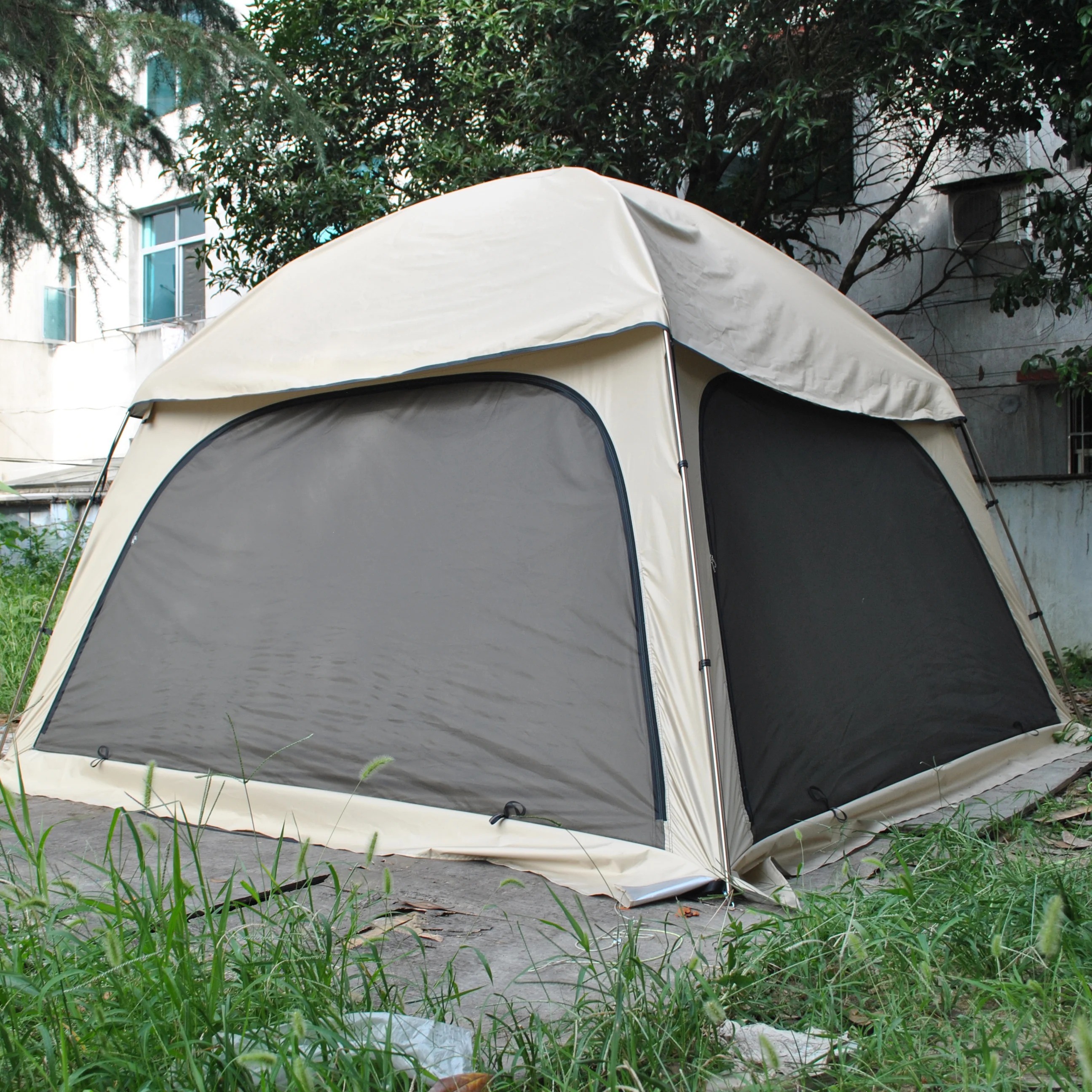 Tenda Di Lusso Per 6 Persone Di Alta Qualità, Tenda A Cupola Per 6 Persone Per Tenda Famiy, Tenda Glamping A 6 Percon, Grande Cupola Tem, Tenda Per 6 