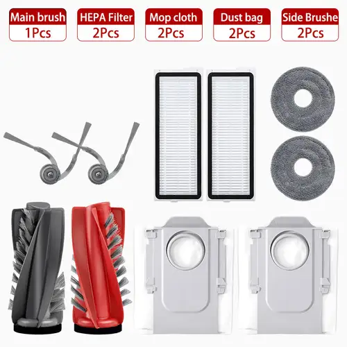 Fit For (Roborock Qrevo Edge / EdgeC / Edge S5A / 5V1 / Curv) Vacuum Parts Main Roller Side Brush Hepa Filter Mop Cloth Dust Bag - Image 15