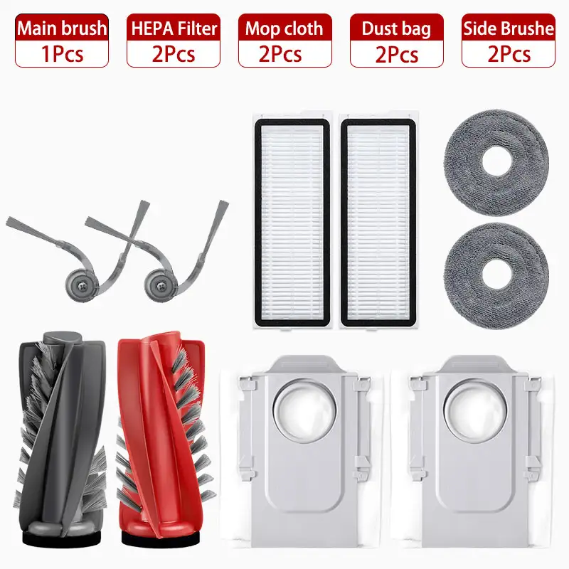 Fit For (Roborock Qrevo Edge / EdgeC / Edge S5A / 5V1 / Curv) Vacuum Parts Main Roller Side Brush Hepa Filter Mop Cloth Dust Bag - Image 15