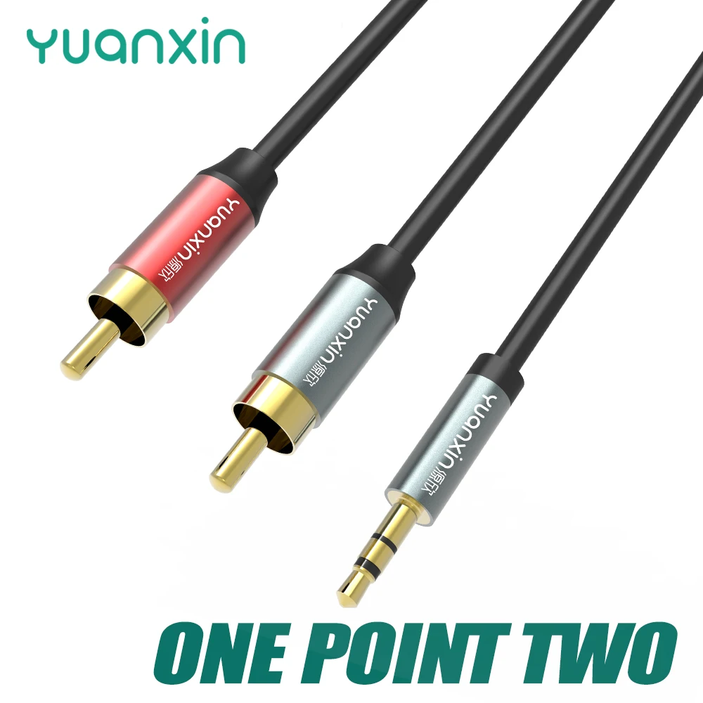 Vention RCA Cable 3.5mm to 2RCA Splitter RCA Jack 3.5 Cable RCA Audio Cable  for Smartphone Amplifier Home Theater AUX Cable RCA - AliExpress