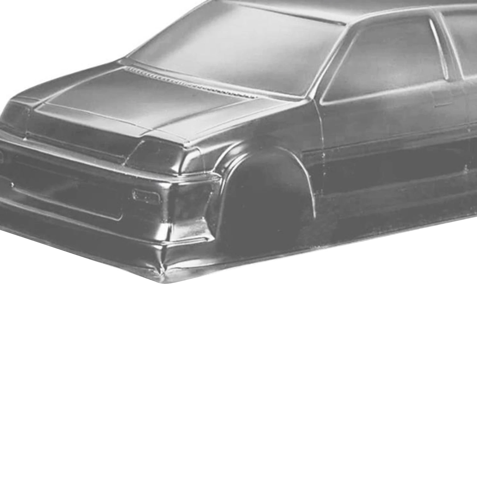 UGPLM Transparent RC Car Body Shell - 210mm Wheelbase, 1/10 Scale, Unpainted For DIY Painting - View #7