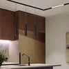 Smart Magnet Track Light System, Tuya Zigbee Dimmable LED Spotlight Adjustable Magnetic Rail Lamp Lighting for Living Room Black 6