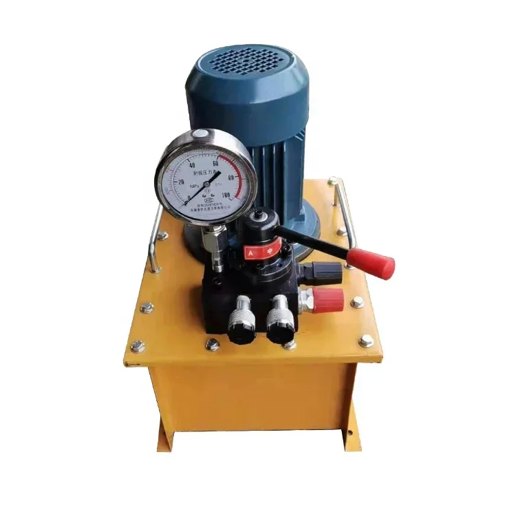 

Factory Direct Sale Double Action 800bar Portable Oil Electric Hydraulic Power Pump