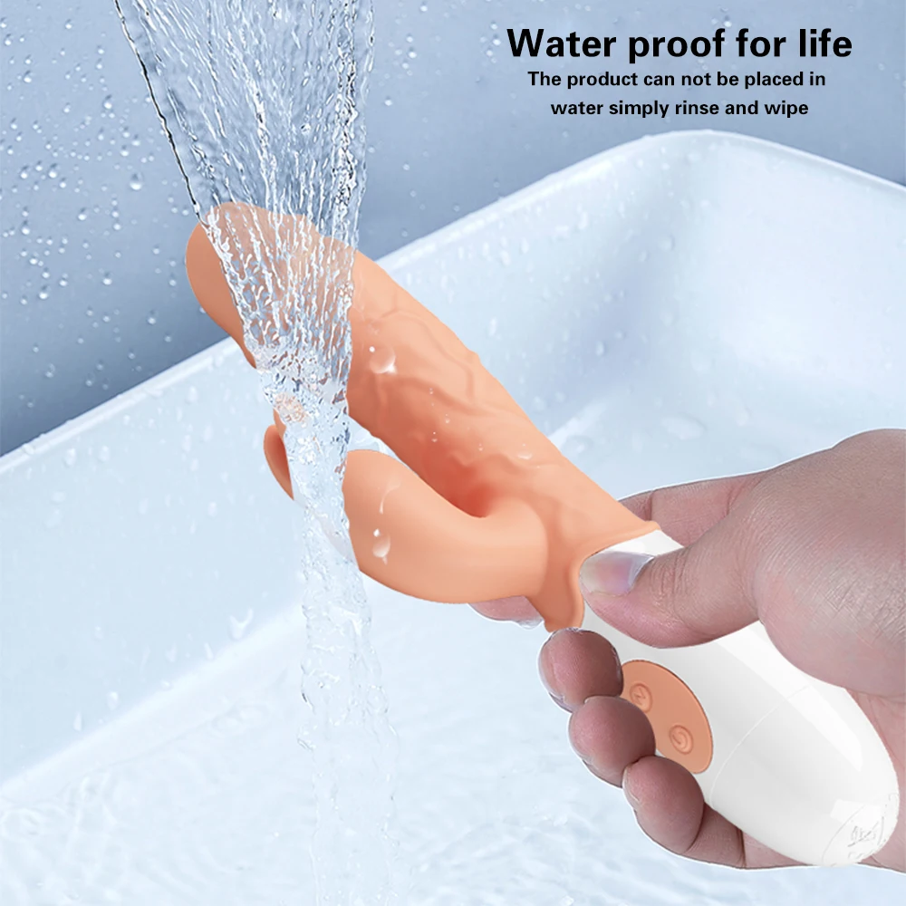 Realistic Dildo Vibrator With 30 Speed Settings For Women_voghion.com