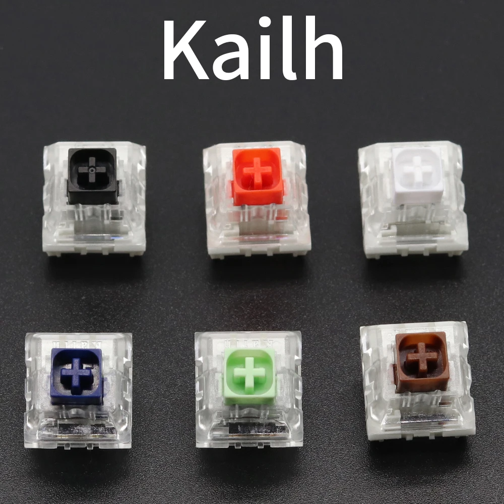 Переключатель Kailh Box темно-синий нефритовый Белый Красный Коричневый Черный RGB SMD
